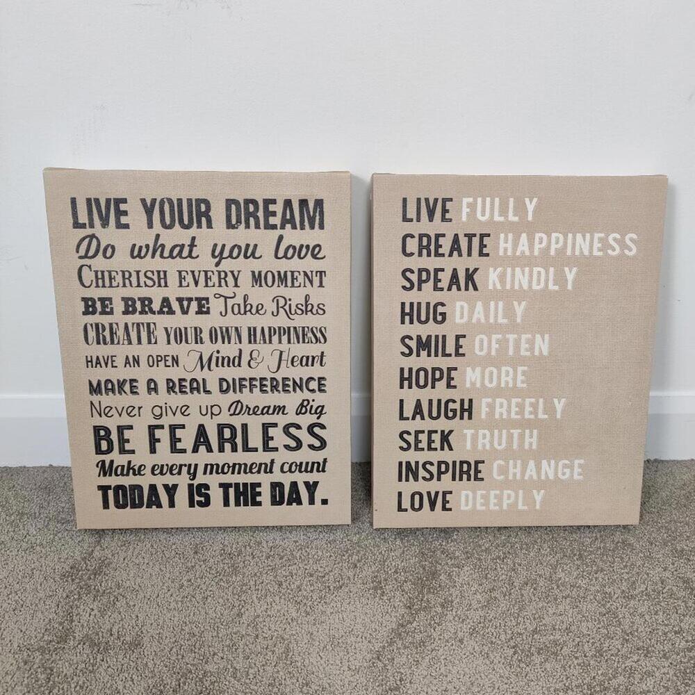 Louise Carey By Artissimo Designs Wall Art Motivational Inspirational Decoration